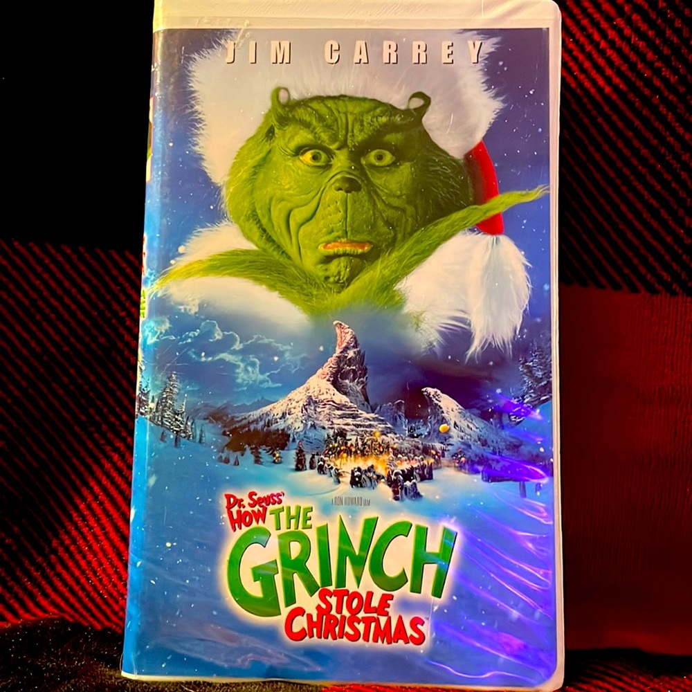 The grinch who stole Christmas VHS movie